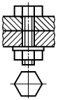 Условные изображения крепежных деталей